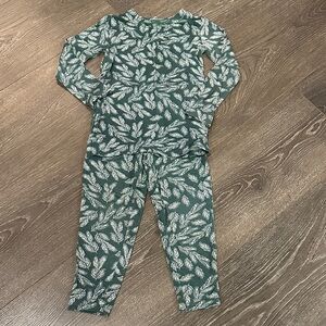 Babybreez Pine Print bamboo Pajama Set